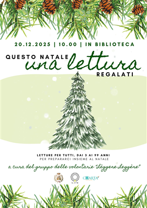 QUESTO NATALE REGALATI UNA LETTURA