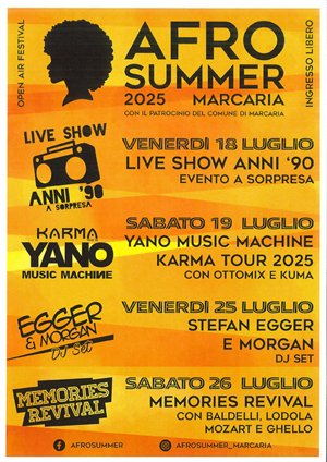 AFRO SUMMER MARCARIA 2025
