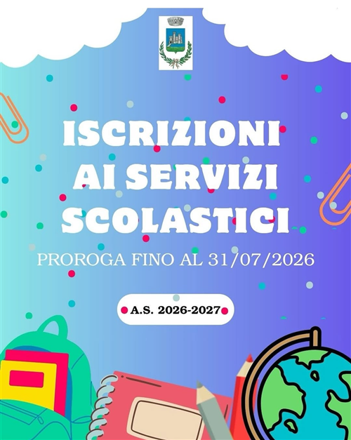 Iscrizione ai servizi scolastici a.s. 2026/2027